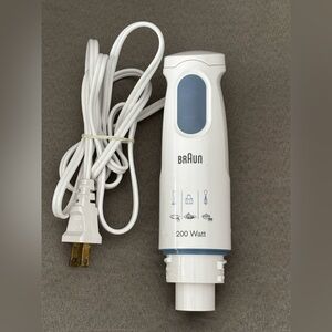 Braun Multiquick 200 Watt Hand Blender BASE UNIT ONLY  Tested Working
